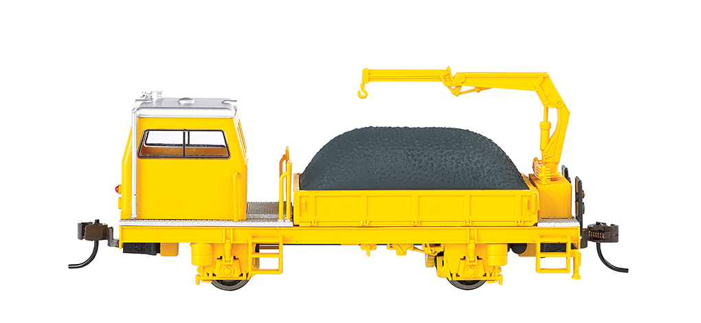 Ballast Vehicle With Crane - DCC (HO Scale)